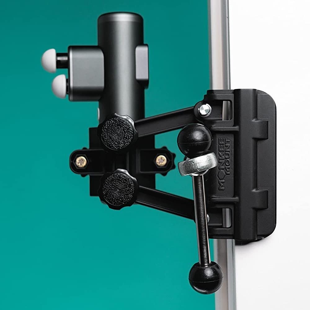 Support de pistolet de massage HandsFree Pro avec barres et sphères d’appui
