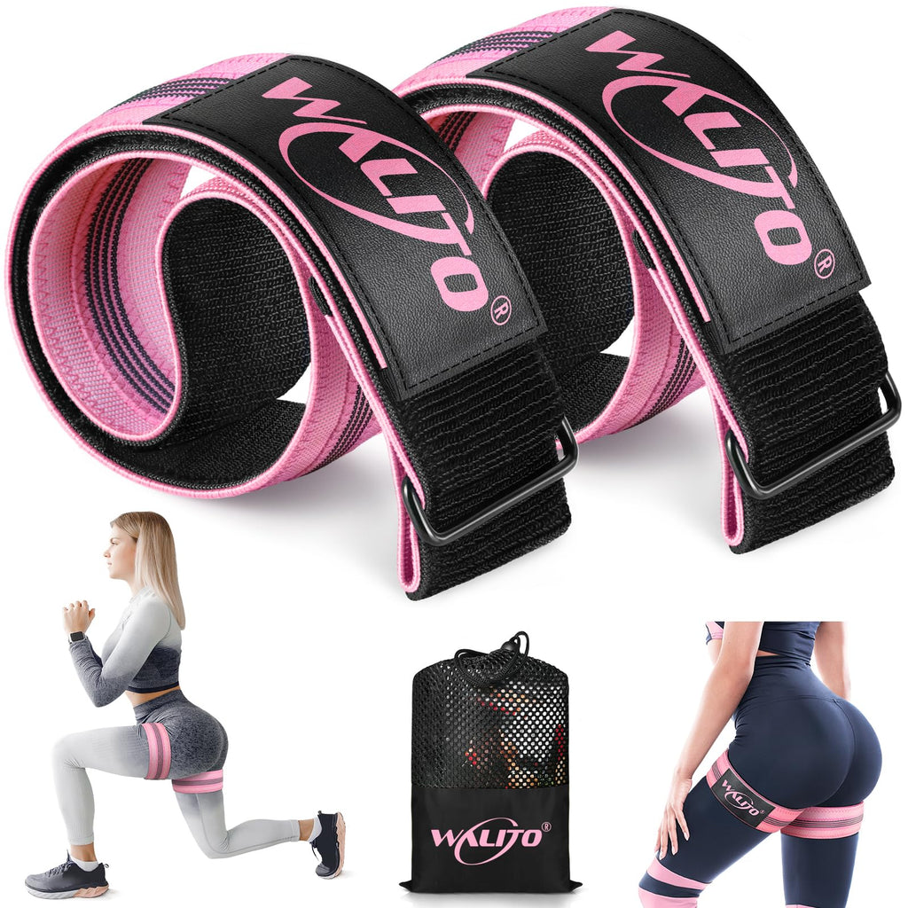 Booty Bands for Women Glutes - BFR Blood Flow Restriction Bands with Weekly Plan for Legs Butt & Hip Building Occlusion Bands for Workouts Fabric Bands for Squat Butt & Thigh